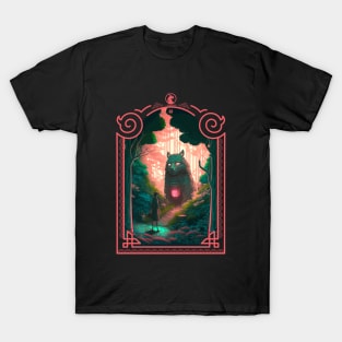 Discovering the Kitsune Temple in the Forest | Mori no naka de Kitsune no shinden o hakken suru T-Shirt